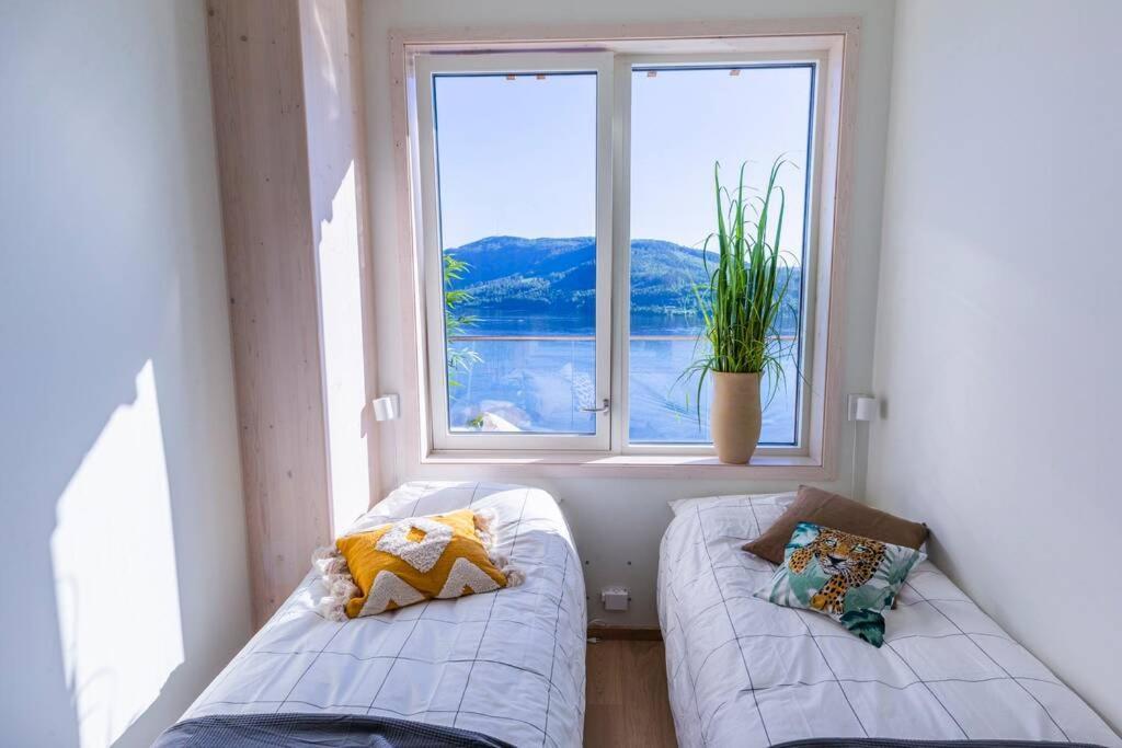 Mjossuite With Lovely View Sjusjøen Exteriér fotografie